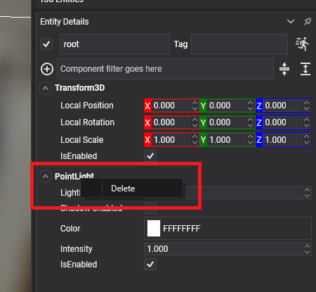 Delete Component