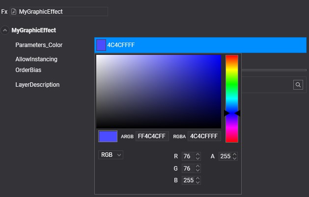 Custom Material Decorator