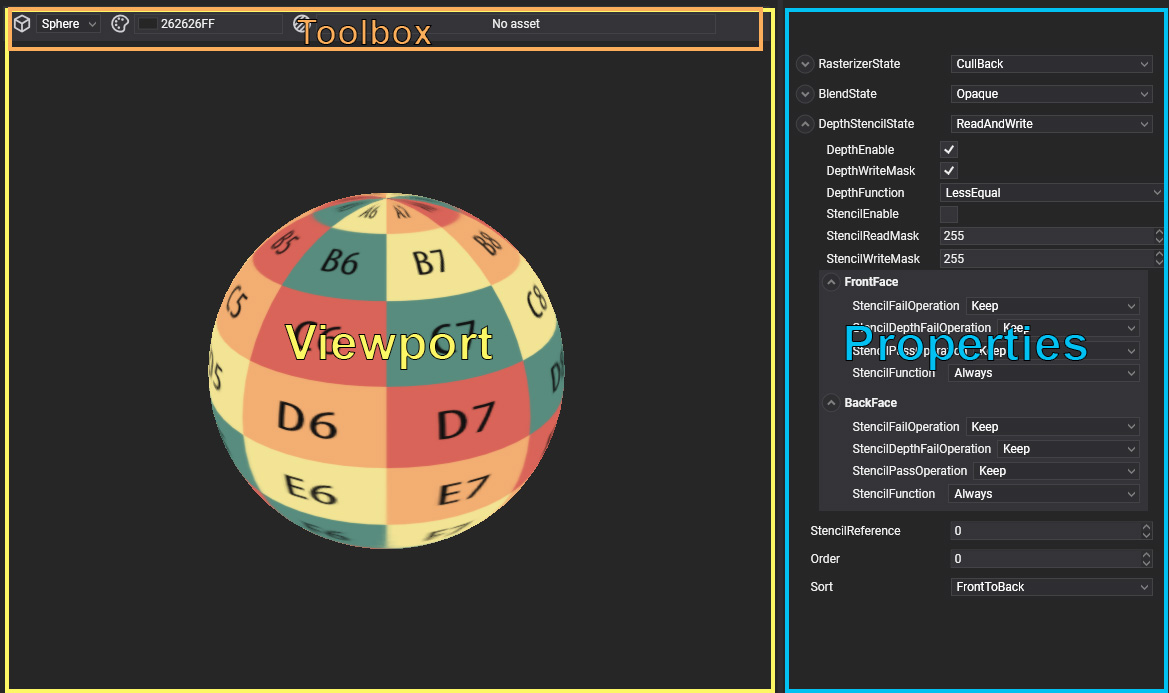 RenderLayer Editor Interface