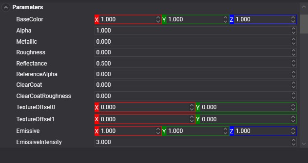 Viewport properties