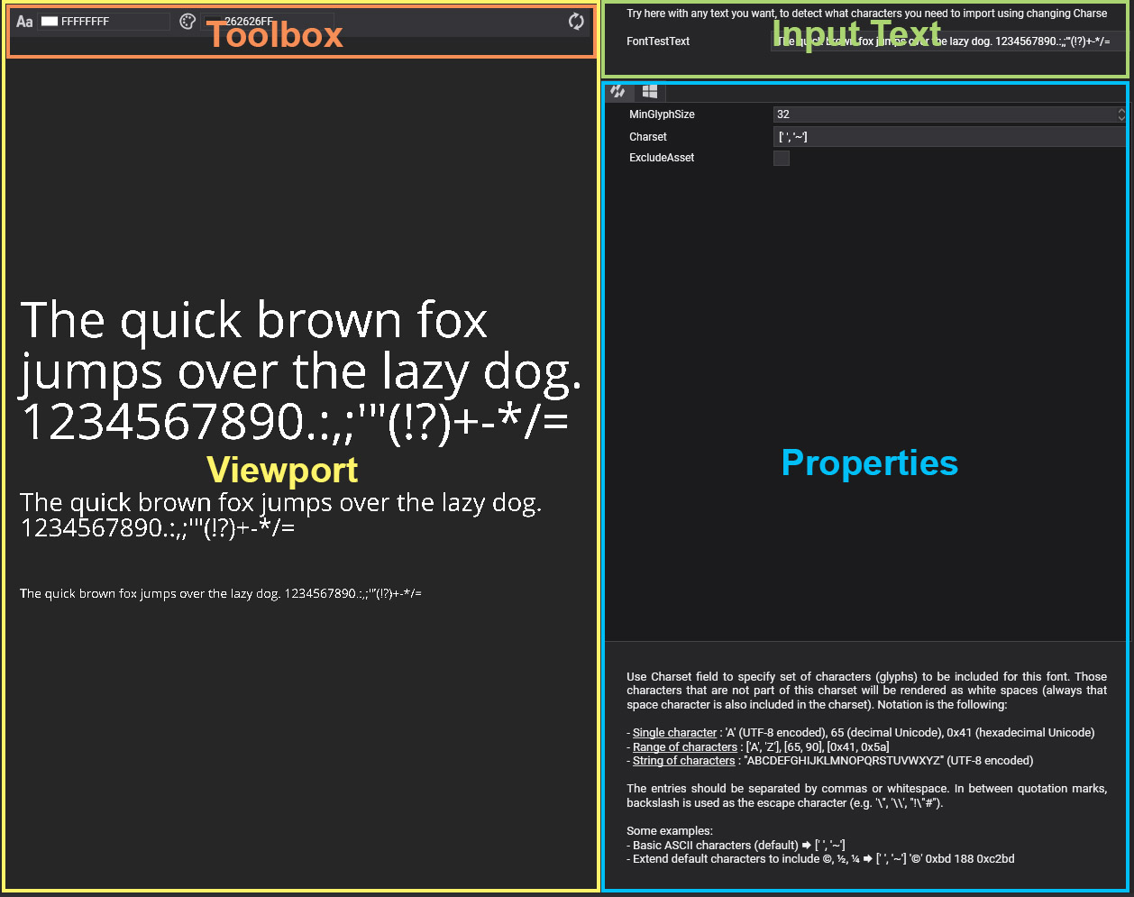 Font Editor Interface