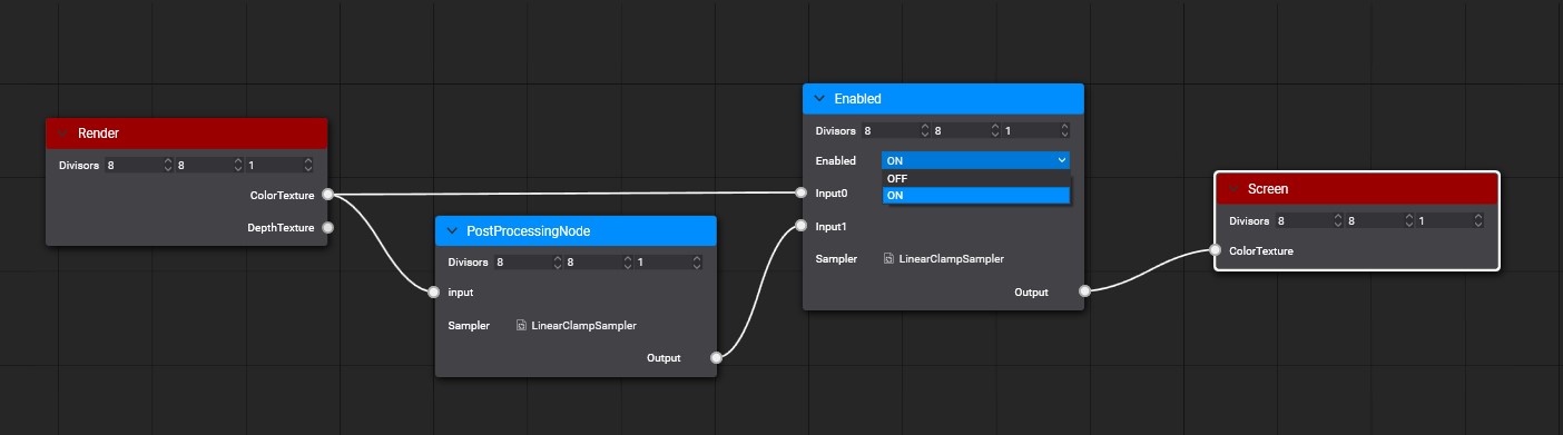 Enable node